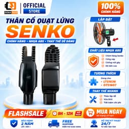 Thân cổ quạt lửng Senko LTS1636 - DTS1607 bằng nhựa ABS thay thế cho thân quạt bị bể gãy chính hãng 1