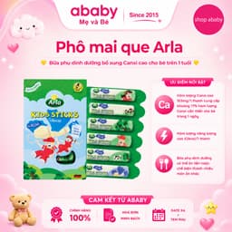 Phô mai que Arla Kids Sticks Cho Bé Hộp 6 gói (18g) - Giàu Canxi & Protein Cho Bé Từ 1 Tuổi 1