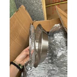 Bộ Khay kèm Vỉ Lưới Lọc Dầu Chất Liệu Inox 304 Cao Cấp Size 20, Dùng Đựng Thực Phẩm, Thức Ăn Chiên Rán Đa Năng 9