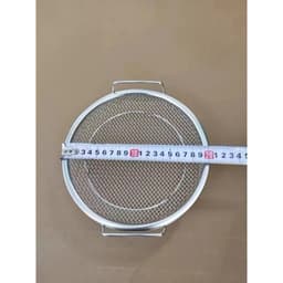 Bộ Khay kèm Vỉ Lưới Lọc Dầu Chất Liệu Inox 304 Cao Cấp Size 20, Dùng Đựng Thực Phẩm, Thức Ăn Chiên Rán Đa Năng 5