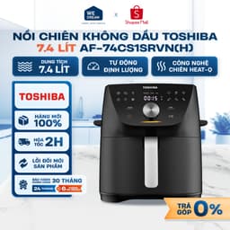 AF-74CS1SRVN(H) - Nồi Chiên Không Dầu Toshiba 7.4 Lít AF-74CS1SRVN(H) - Hàng Chính Hãng, Hàng Mới 1
