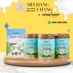 [CHÍNH HÃNG] Sữa công thức cừu Spring Sheep New Zealand lon 800gr và túi 850gr cho bé 5