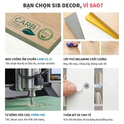 Kệ Góc 5 Tầng Màu Trắng Có Cửa Tiện Lợi SIB Decor KS2566 7