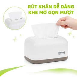 Hộp Khăn Giấy Hokori 2705 Nhựa PP Cao Cấp Cho Phòng Khách Văn Phòng Ô Tô GD33 3
