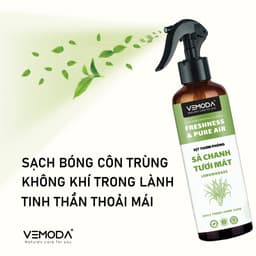 Combo 5 chai Xịt phòng tinh dầu Greenco 250ml tặng 1 chai 6