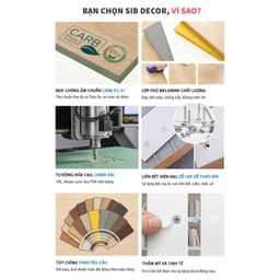 Kệ Gỗ Treo Góc Tường 5 Tầng Hình Cánh Cung SIB Decor KT412 6