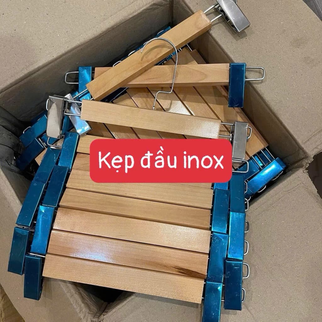 Móc kẹp gỗ combo 10 cây