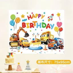 Background trang trí sinh nhật - decor sinh nhật cho bé yêu 8