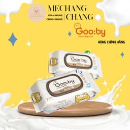Khăn ướt Gooby Premium cao cấp chính hãng mềm, k mùi, dai, an toàn cho bé 5