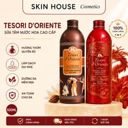 Sữa Tắm Xích Tesori D Oriente Hương Nước Hoa 500ml giúp trắng da cấp ẩm Skin House 1