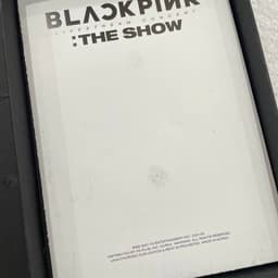 BlackPink the show livestream concert box (kèm card) (đã qua sử dụng) 9