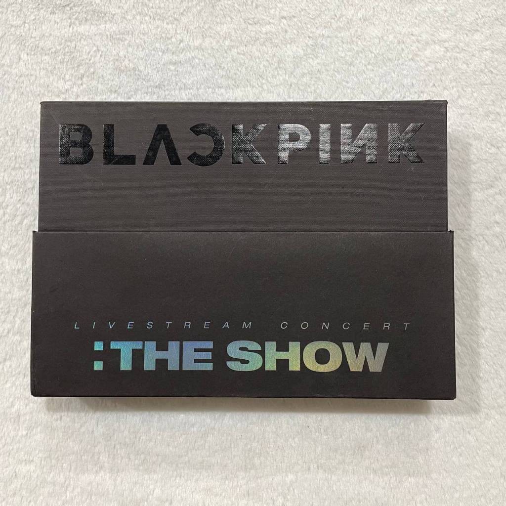 BlackPink the show livestream concert box (kèm card) (đã qua sử dụng)