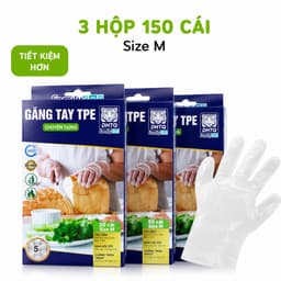 Găng Tay Nấu Ăn TPE Siêu Dai Family Deli 50 Cái An Toàn Thực Phẩm Co Giãn Tốt Dùng Một Lần Tiện Lợi GD60 9