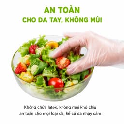 Găng Tay Nấu Ăn TPE Siêu Dai Family Deli 50 Cái An Toàn Thực Phẩm Co Giãn Tốt Dùng Một Lần Tiện Lợi GD60 4