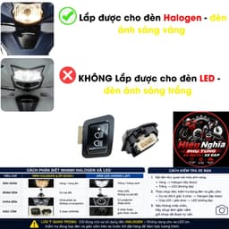 Công Tắc Đèn Xe Máy 3 Chế Độ-OCCO-(Pha - Cos - Tắt) Cho Xe Wave, Dream, Vision...Bản Bóng Halogen 1