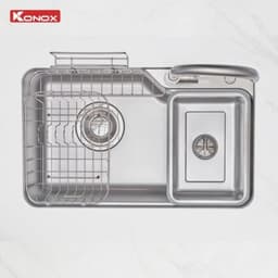 Chậu rửa bát Konox Tari Smart 8050 chống xước new 2026 | CAM KẾT CHÍNH HÃNG 3