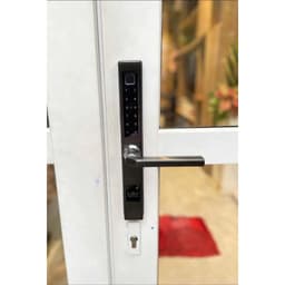 Khoá Điện Tử Vân Tay Laffer XF18 Phù Hợp Cửa Nhôm Xingfa , Cửa Sắt chống nước gắn ngoài trời inox 304 7