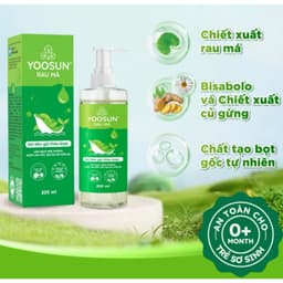 Gel tắm gội thảo dược Yoosun Rau Má ( Chai 200ml ) hỗ trợ làm sạch nhẹ nhàng thông thoáng lỗ chân lông<BUNBUN SHOP 1