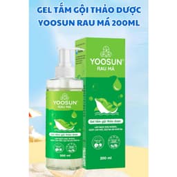 Gel tắm gội thảo dược Yoosun Rau Má ( Chai 200ml ) hỗ trợ làm sạch nhẹ nhàng thông thoáng lỗ chân lông<BUNBUN SHOP 4