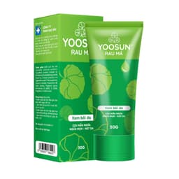 Kem bôi da Yoosun Rau Má (Hộp / Tuýp 50g ) chăm sóc làm mát dịu da,Sử dụng trường hợp bé bị rôm sảy,< BUNBUN SHOP 1