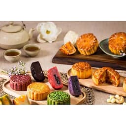 Bánh trung thu Kinh Đô dòng sản phẩm nướng truyền thống 2 trứng đặc biệt 210g 5