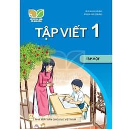 Lẻ vở tiếng việt tập viết toán .. lớp 1 kết nối tri thức 4