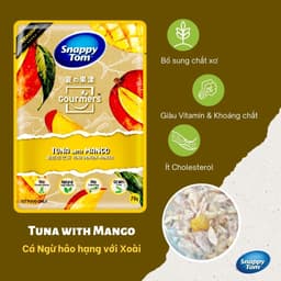 Pate Snappy Tom 70g hương vị hoa quả đủ 8 vị cho chó mèo - Méo chò Uni 3
