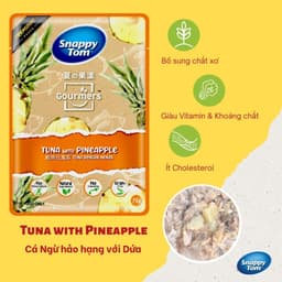 Pate Snappy Tom 70g hương vị hoa quả đủ 8 vị cho chó mèo - Méo chò Uni 6