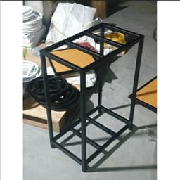 Chân Be Ca Sắt Hộp Loại To. Kt60X30 Cao 70Cm Chân Bể Cá, Chân Hồ Cá Sắt Hộp Vuông 2 1