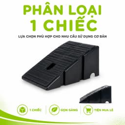 Đế Dốc Kê Bậc Thềm Việt Nhật Chất Liệu Nhựa Bền Bỉ GD94 - Đế Nhựa Dốc Lên Xuống Bậc Thềm Chịu Tải 8