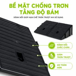 Đế Dốc Kê Bậc Thềm Việt Nhật Chất Liệu Nhựa Bền Bỉ GD94 - Đế Nhựa Dốc Lên Xuống Bậc Thềm Chịu Tải 4