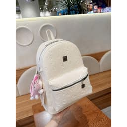 Balo đi học đi chơi hoạ tiết cow&kitty in dập vân chìm đựng vừa A4, thiết kế dây đeo bản to, da cao cấp size 40 4