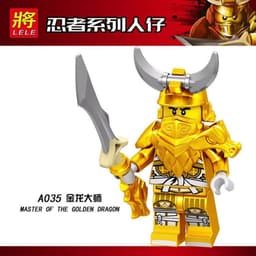 [CÓ SẴN]Mô Hình Nhân Vật Ninjago Lloyd Oni,Wu Giáp Rồng,Wu Garmadon Sư Tổ Spinzitsu 15-Minifigures Ninjago season 15 5