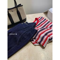 [SALE] 𝑻𝒉𝒆𝑴𝒂𝒚 x 𝐖𝐆𝐖𝐄/ Quần Jean Suông Nấm 92cm WG.WE 9930, Quần Jean Nữ Ống Suông Mềm Lưng Cao Phối Chỉ Nổi 4