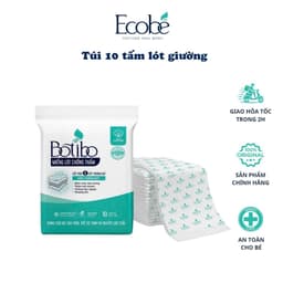Tấm lót giường hậu sản cho mẹ sau sinh Wai tấm lót giường cho người già trẻ em thay tã chống thấm hút tốt Botibo kids 1