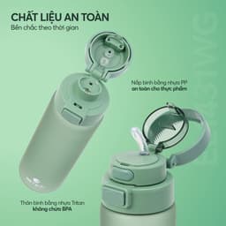 Bình nước Tritan Elmich EL143X dung tích 800, 1000ml 4