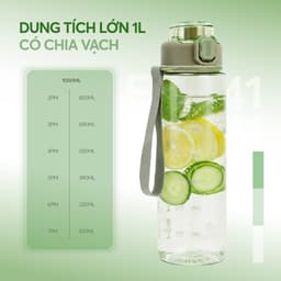 Bình nước Tritan Elmich EL143X dung tích 800, 1000ml 9
