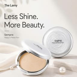 Phấn Phủ Kiềm Dầu GEO Trắng Sempre Happy & Please Pact 22g Hàn Quốc –Lớp Nền Siêu Mỏng Nhẹ, Lâu Trôi 8