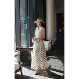 Áo Gile Linen Hàn Màu Trắng Kem MACI MCAGLTR0348 Thời Trang Nữ Thiết Kế Độc Quyền 2