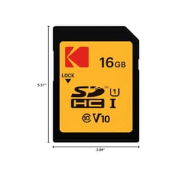 Thẻ nhớ Kodak SDHC UHS-I U1 V10 Tốc Độ Đọc 85MB/s Dành Cho Video Full HD Chính Hãng 1