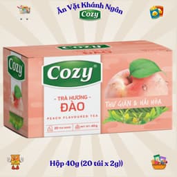 Trà Nhúng Túi Lọc Cozy Đủ Vị - HÀNG CHÍNH HÃNG 6