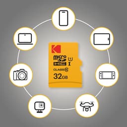 Thẻ nhớ Kodak Micro SDHC Class 10 UHS-I U1, Kèm Bộ Chuyển Đổi SD Chính Hãng 3