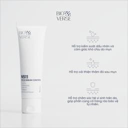 Gel dưỡng ẩm Bioverse N511 Escin Sebum Control Gel Cream hỗ trợ kiểm soát dầu nhờn, làm dịu da mụn 3