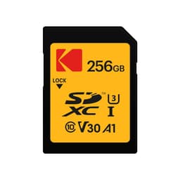 Thẻ Nhớ Kodak SD 256GB UHS-I U3 V30 Ultra, Tốc Độ Đọc 95MB/s, Lưu trữ video 4K Ultra HD 2