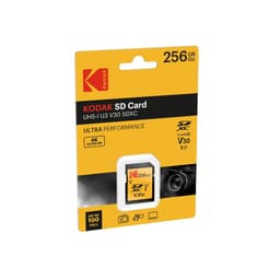 Thẻ Nhớ Kodak SD 256GB UHS-I U3 V30 Ultra, Tốc Độ Đọc 95MB/s, Lưu trữ video 4K Ultra HD 3
