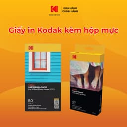 Bộ Hộp Mực Và Giấy In Ảnh Kodak Chính Hãng PHC Kích Thước 10x15cm 1
