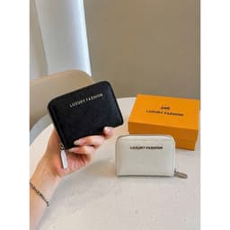 Ví Da Nữ Size 12 Fullbox Luxury Fashion Khóa Kéo Quanh Mini Cầm Tay Đựng Tiền Thẻ Card Cao Cấp 4