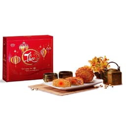 [CHÍNH HÃNG] Bánh Trung Thu Kinh Đô 150g (Dòng Nướng Truy Truyền Thống) - Đủ Vị Nhân Mặn, Nhân Ngọt, Thập Cẩm, Đậu Xanh 4