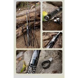 "Cần UL Rancy 3.0 Đa Năng 4+1 Khúc, Lý Tưởng Cho Du Lịch, Bao Gồm Khoen Fuji Oring" 2
