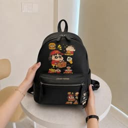 Balo Đi Học Nam Nữ Size 40 In Hình Hoạt Hình Cao Cấp – Balo Học Sinh Sinh Viên Đựng Laptop Form Đẹp Quai Êm Chống Thấm 4
